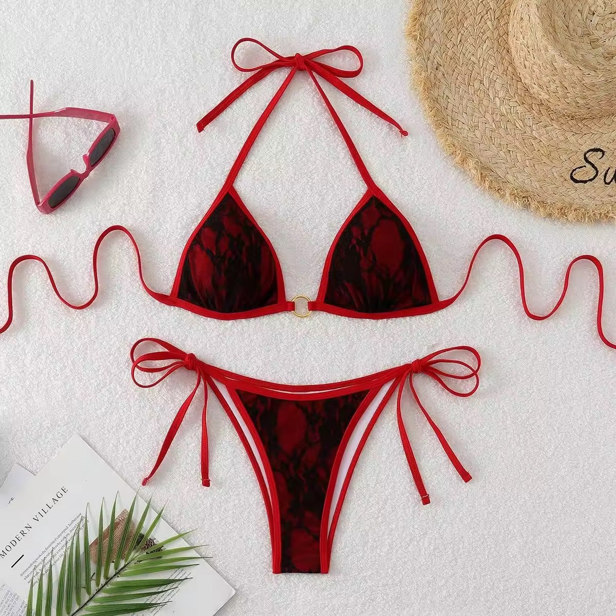 Premium Designer Bikini Set – High-Stretch & Comfortable Swimwear for Women