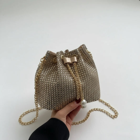 Sparkling Evening Bucket Bag