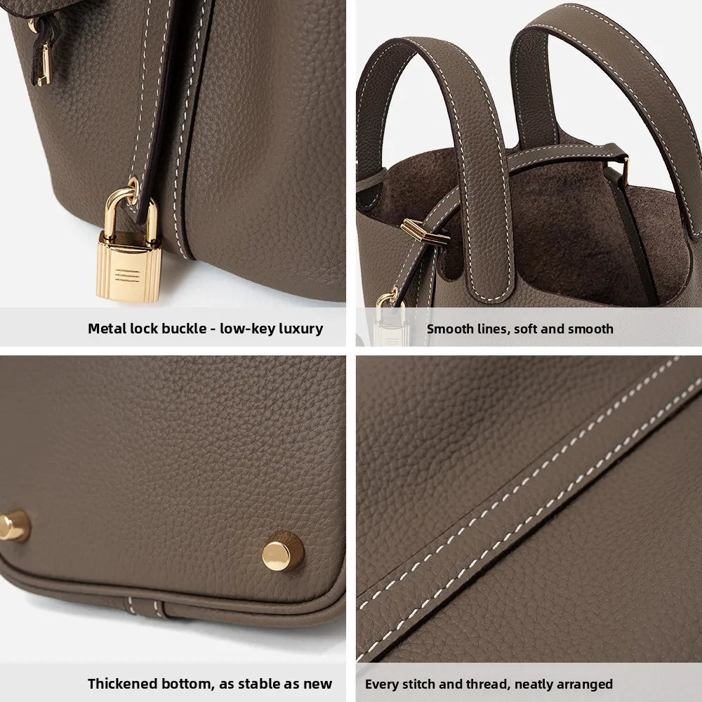 Classic Pebbled Leather Tote
