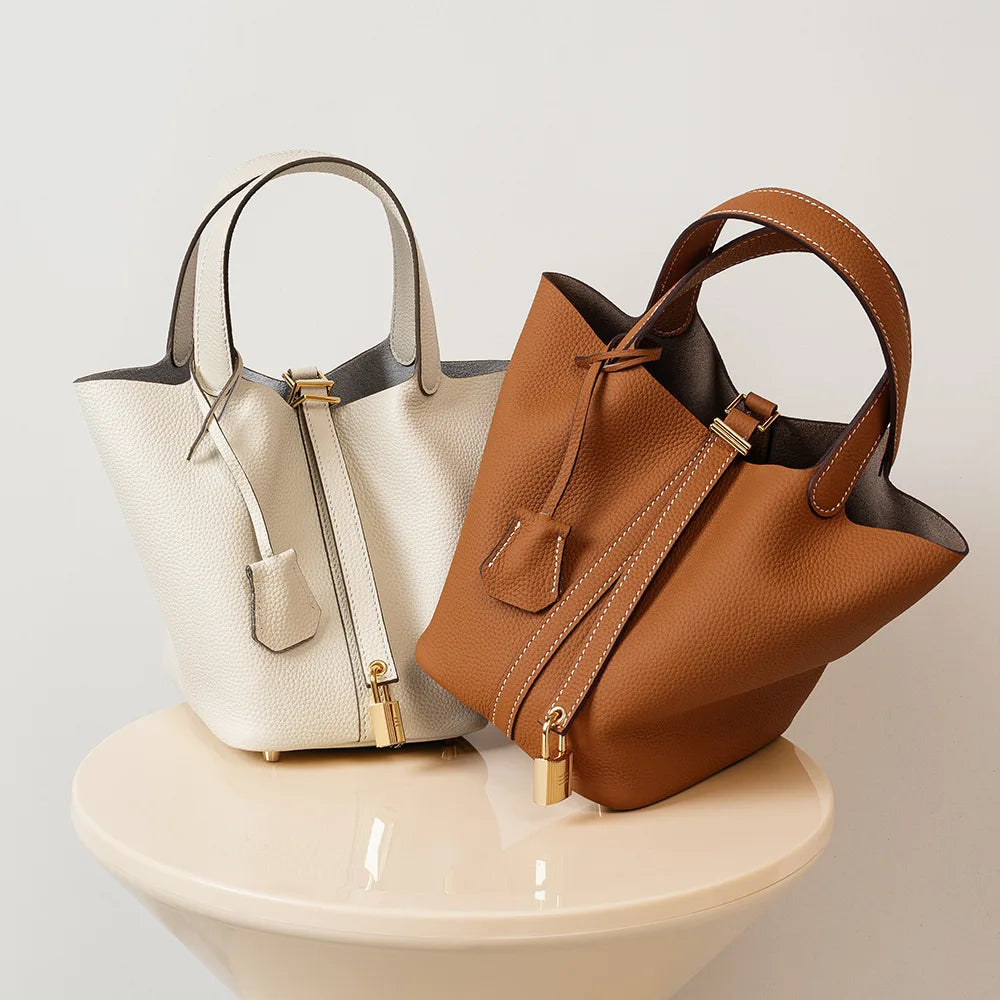 Classic Pebbled Leather Tote
