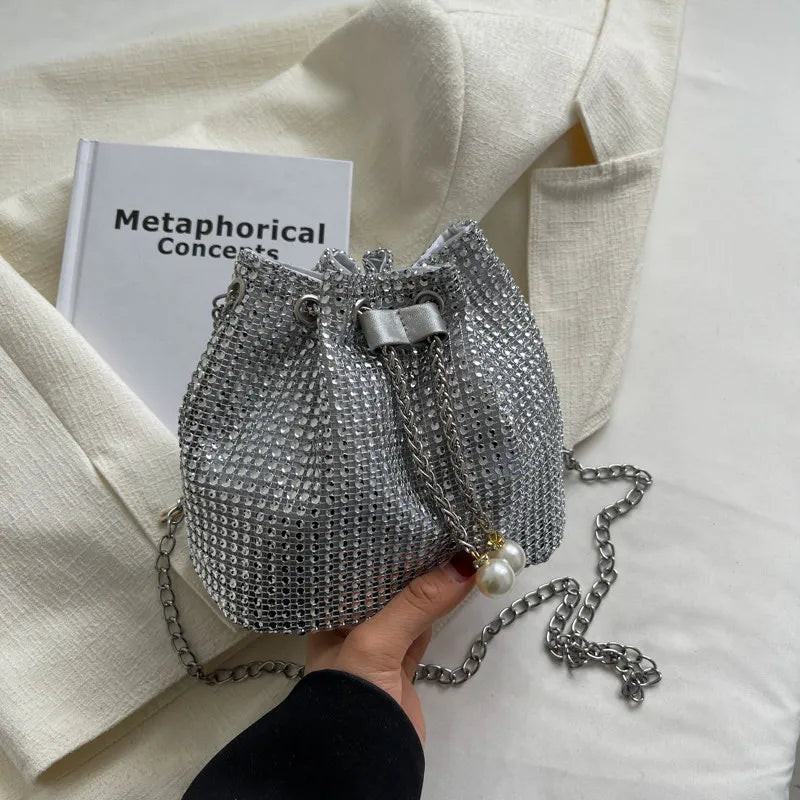Sparkling Evening Bucket Bag