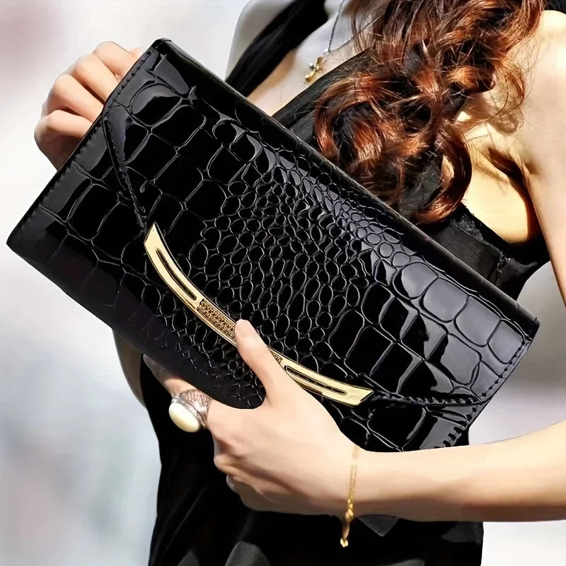Chic Black Party Clutch
