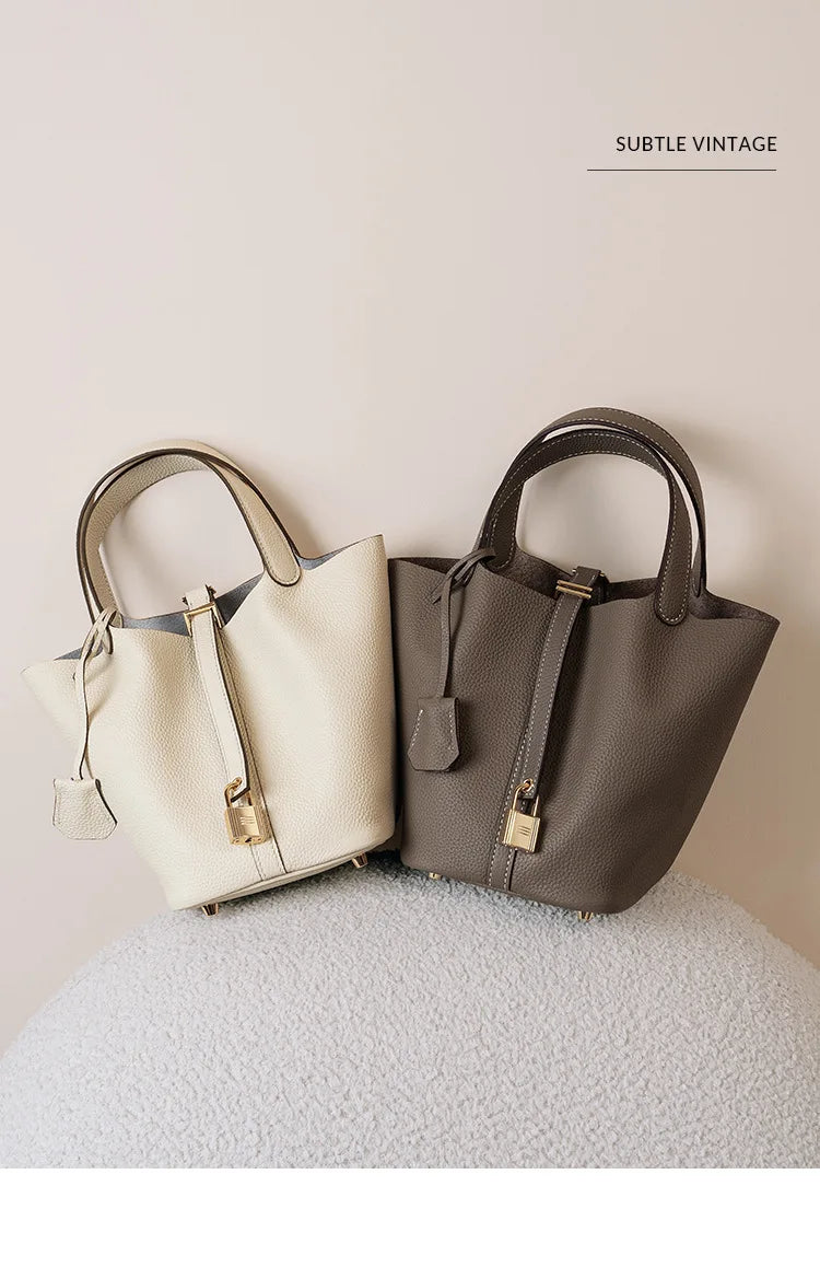Classic Pebbled Leather Tote