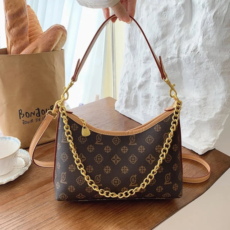 Premium Leather Hobo Bag