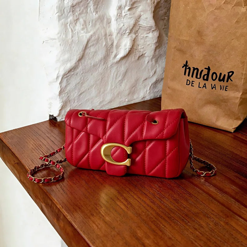 Luxe Quilted Chain Crossbody & Shoulder Bag
