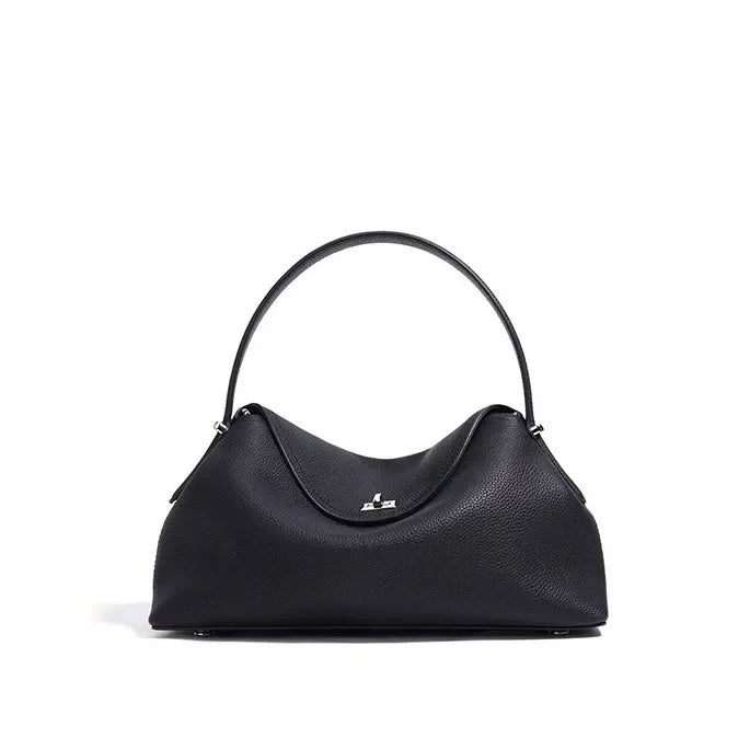 Luxe Minimalist Leather Shoulder Bag