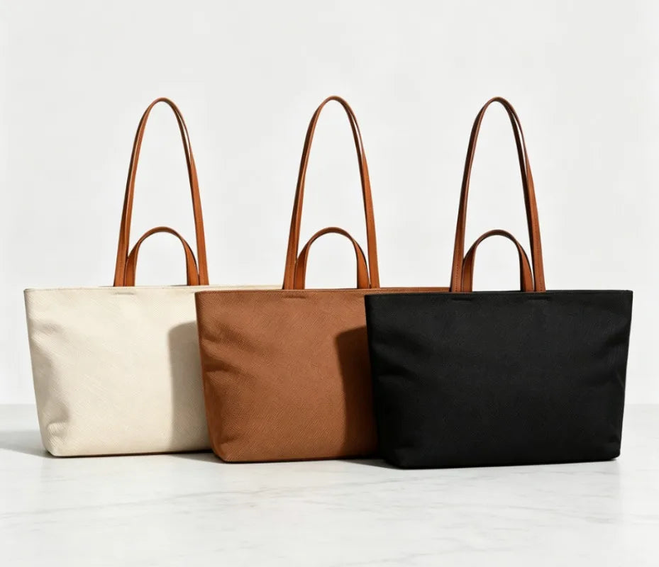 Classic Everyday Leather Tote