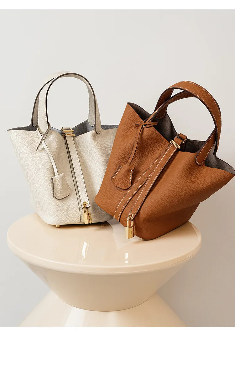 Classic Pebbled Leather Tote