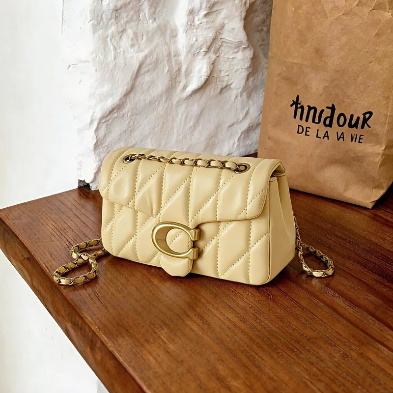 Luxe Quilted Chain Crossbody & Shoulder Bag