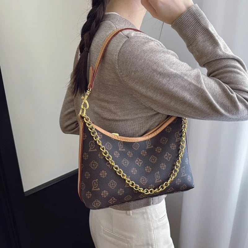 Premium Leather Hobo Bag