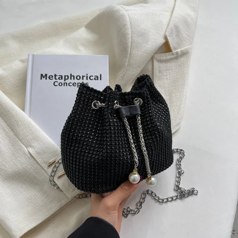 Sparkling Evening Bucket Bag