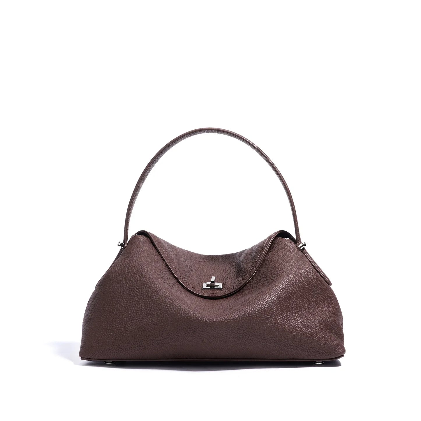 Luxe Minimalist Leather Shoulder Bag