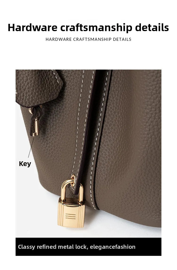 Classic Pebbled Leather Tote