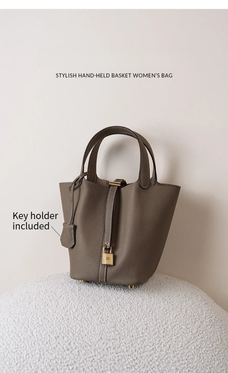 Classic Pebbled Leather Tote