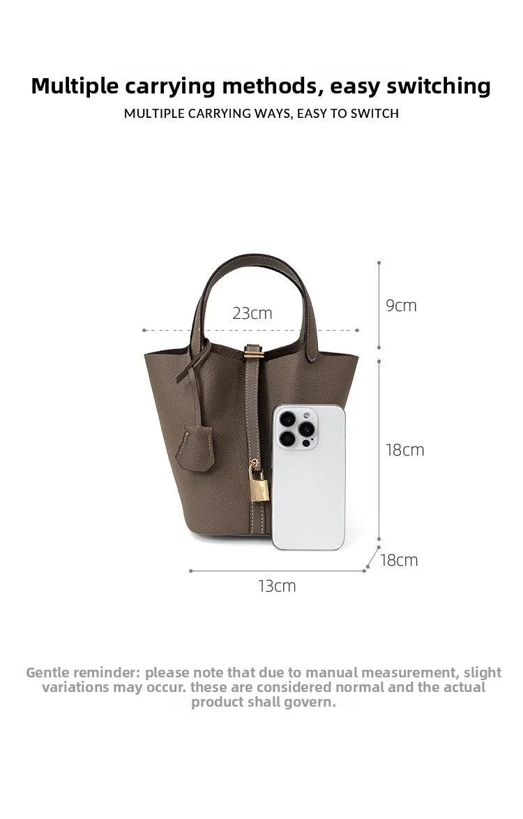 Classic Pebbled Leather Tote