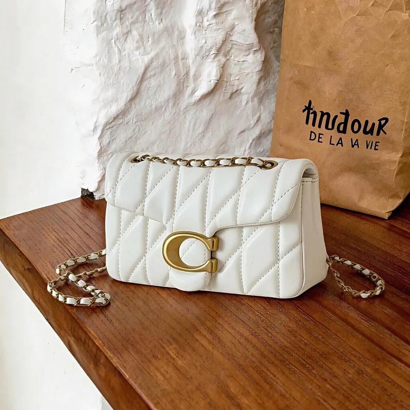Luxe Quilted Chain Crossbody & Shoulder Bag