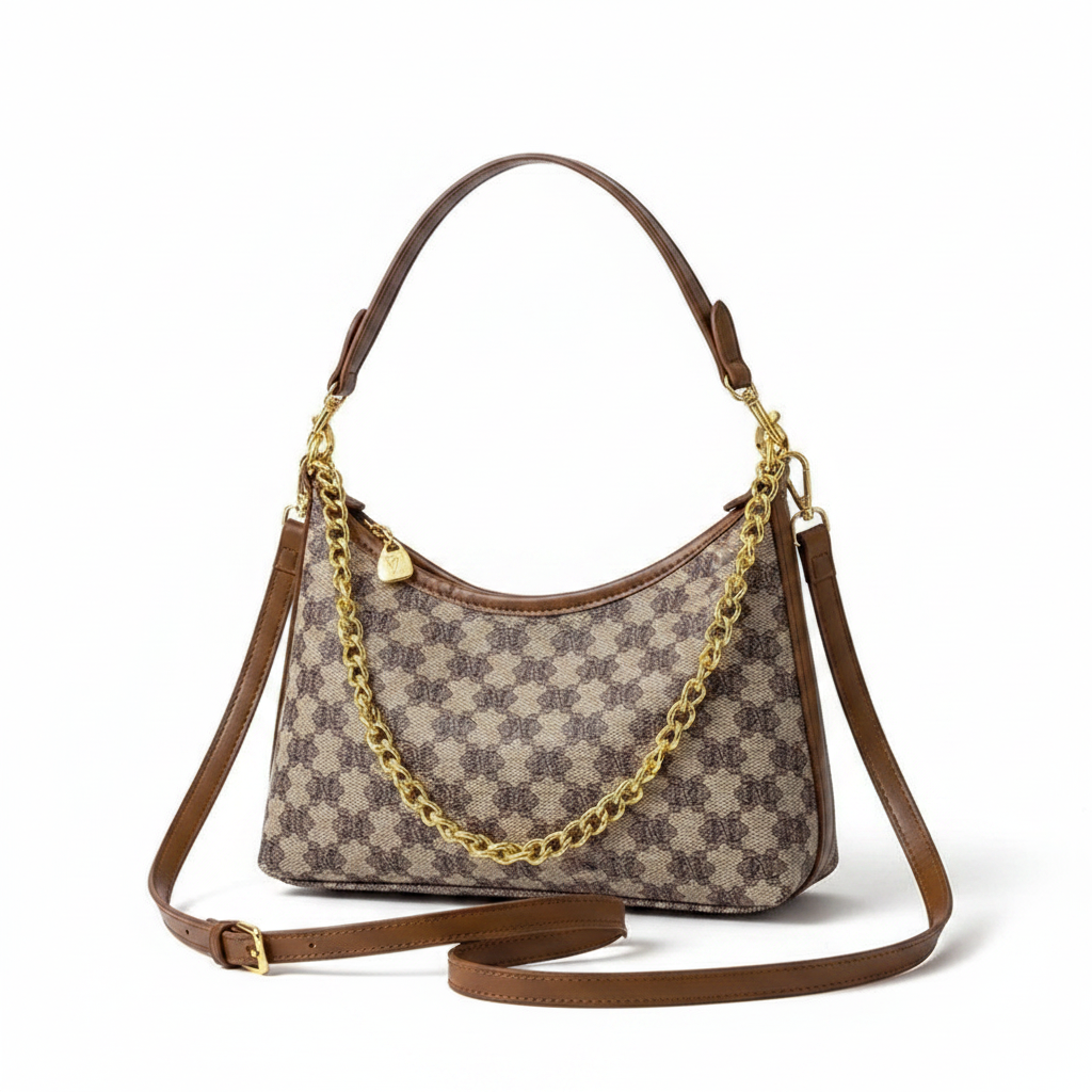 Premium Leather Hobo Bag