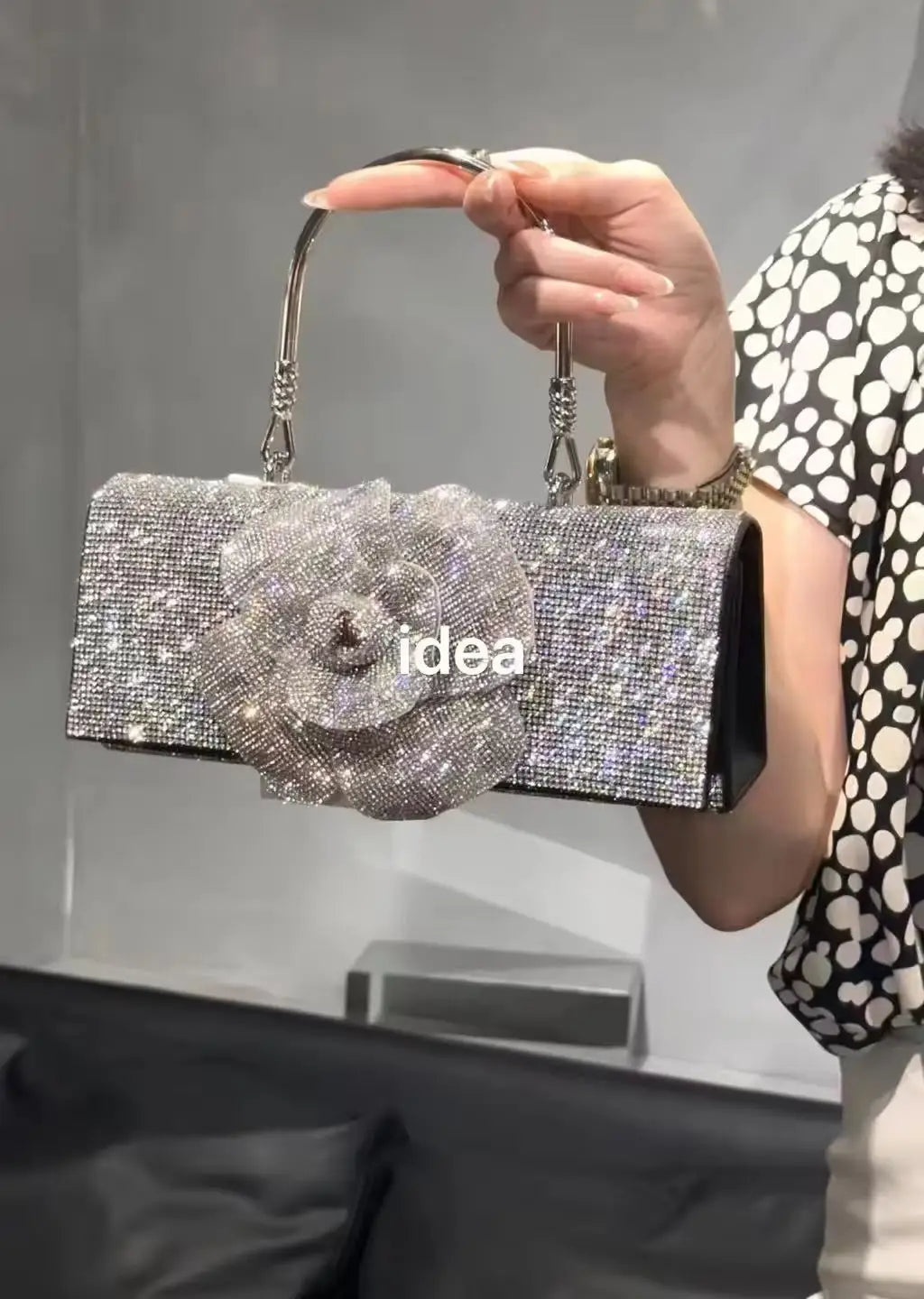 Dazzling Floral Party Clutch