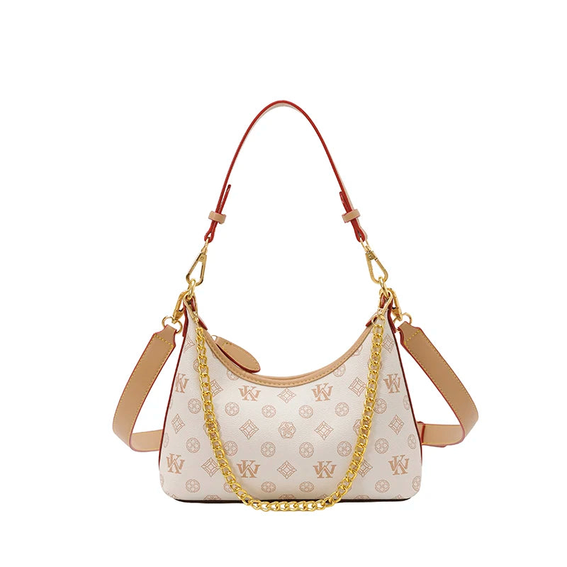 luxury shoulder bag with letter logo