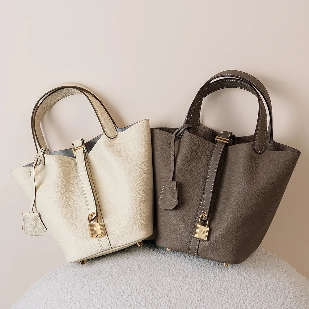 Classic Pebbled Leather Tote