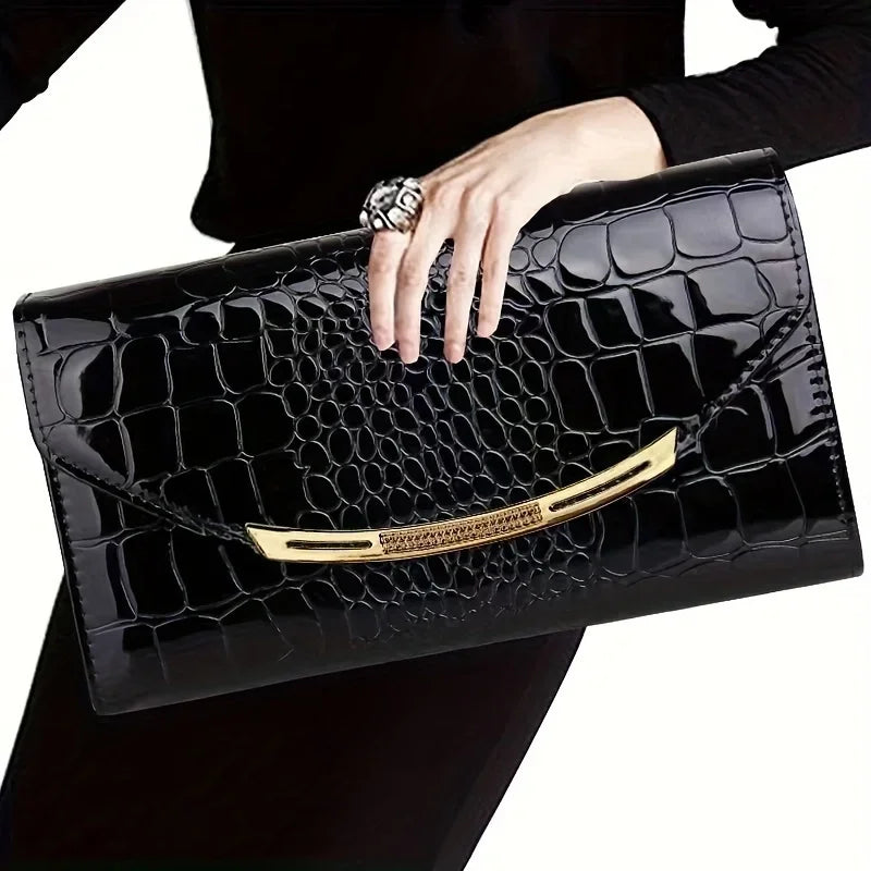 Chic Black Party Clutch