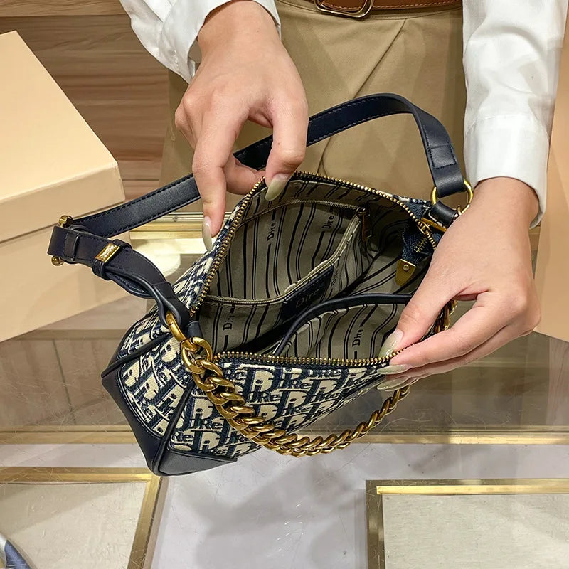 Elegant Classic Leather Handbag
