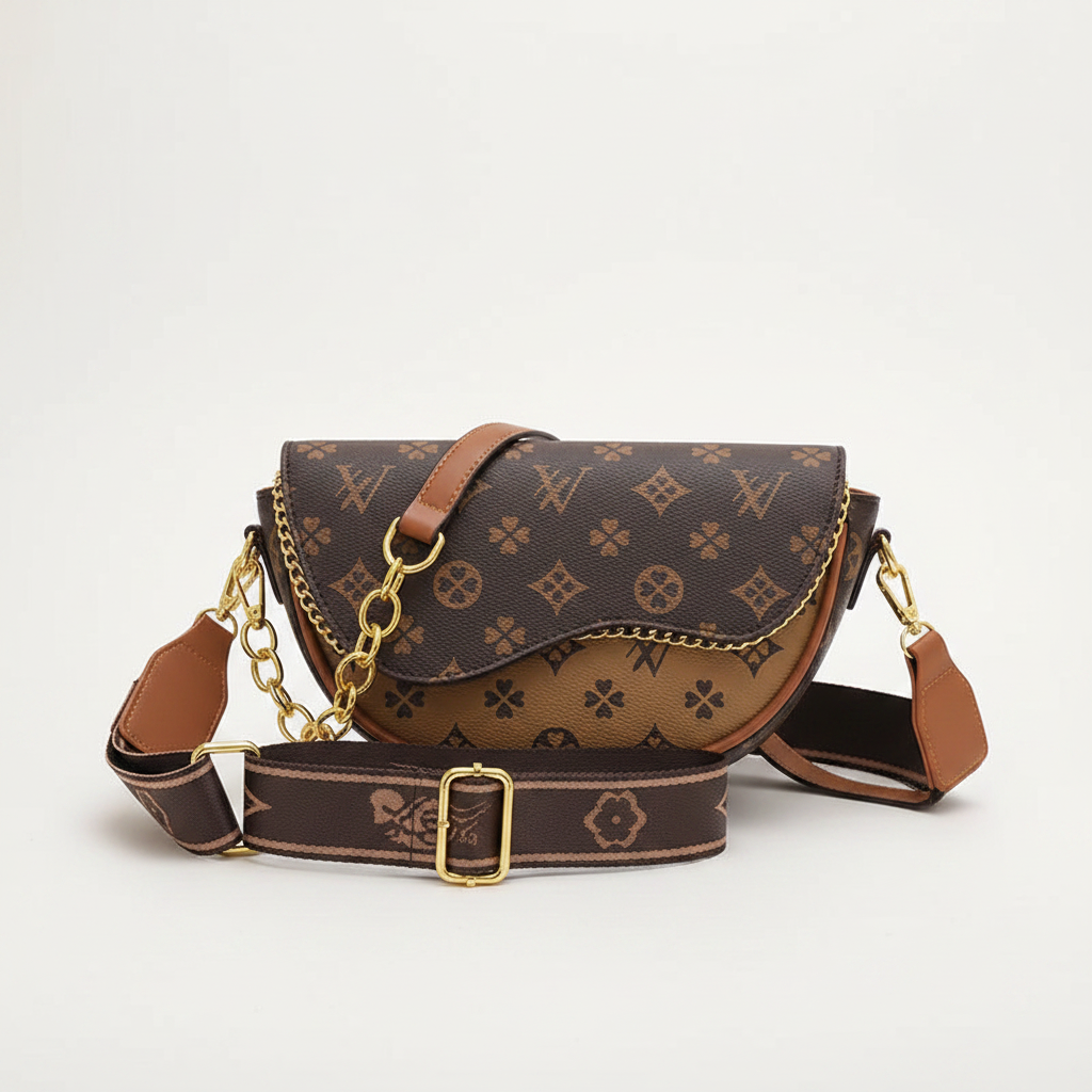 women's luxury saddle bag