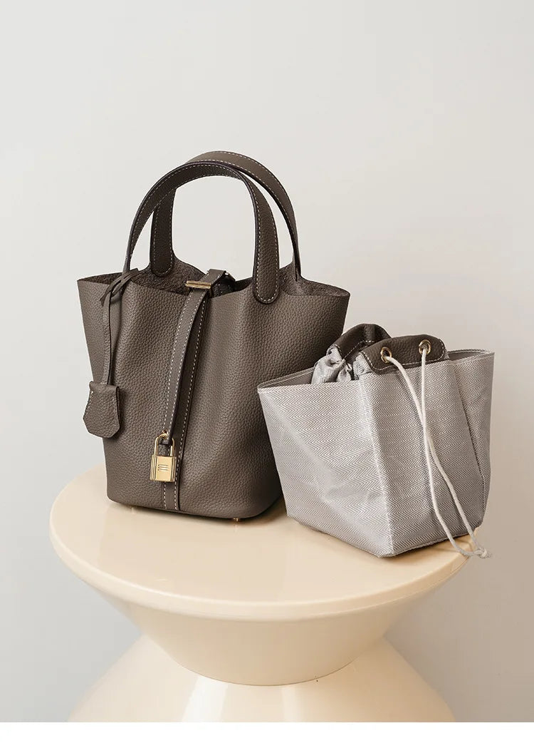 Classic Pebbled Leather Tote