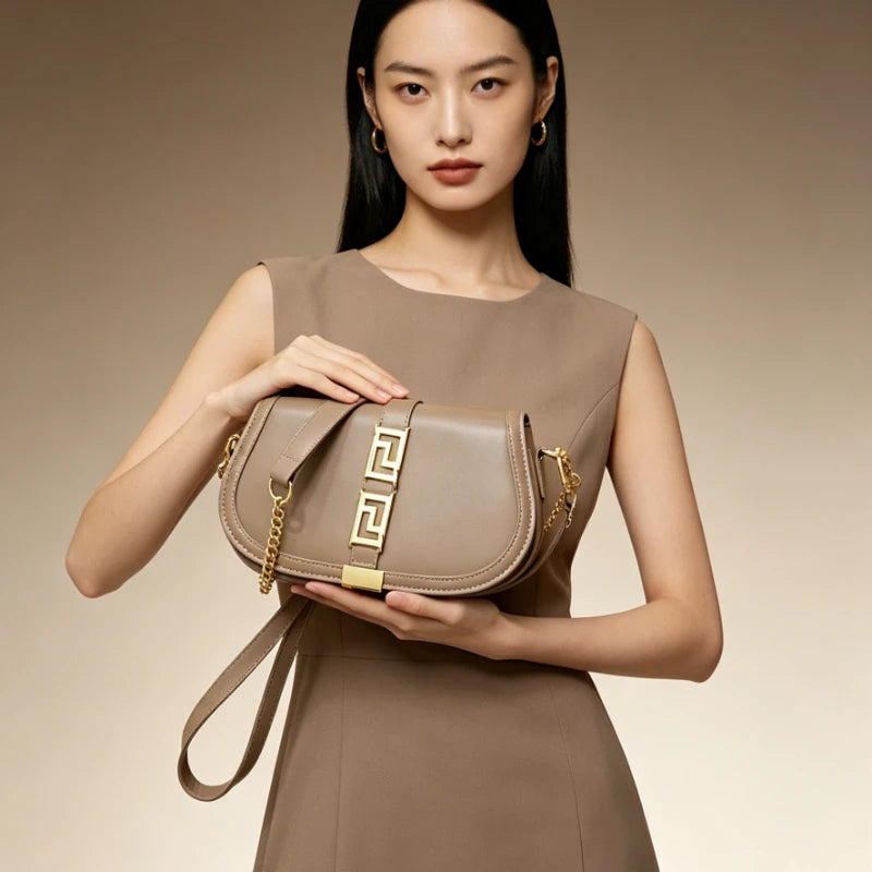 Luxury Leather Shoulder Bag