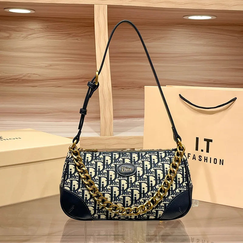 Elegant Classic Leather Handbag