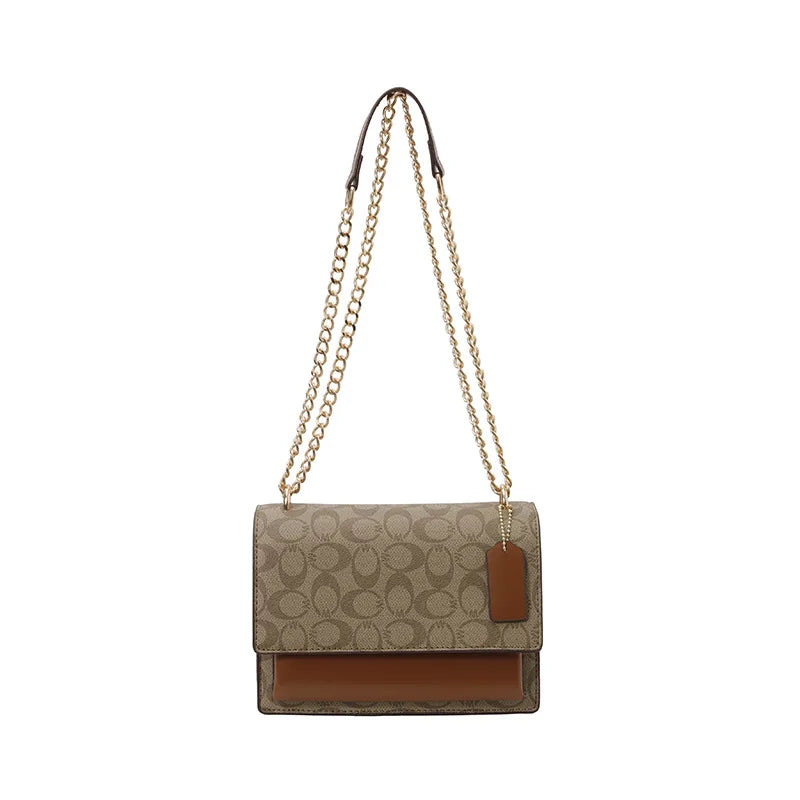 Classic Signature Chain Shoulder Bag