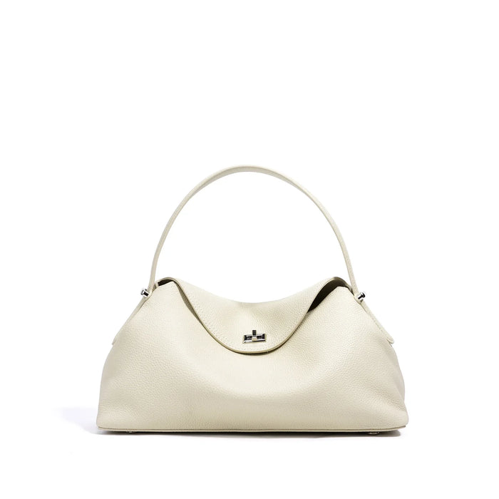 Luxe Minimalist Leather Shoulder Bag