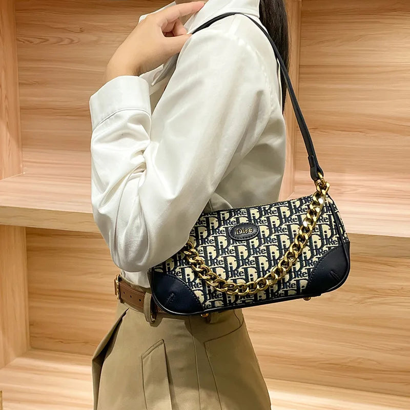 Elegant Classic Leather Handbag