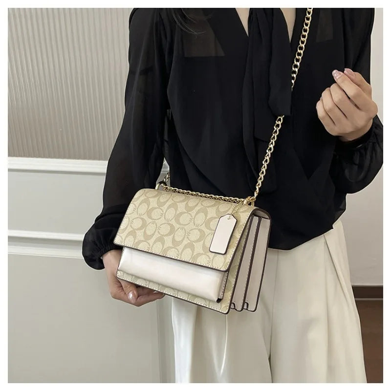 Classic Signature Chain Shoulder Bag