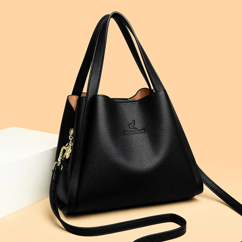 Chic Multi-Way Structured Handbag