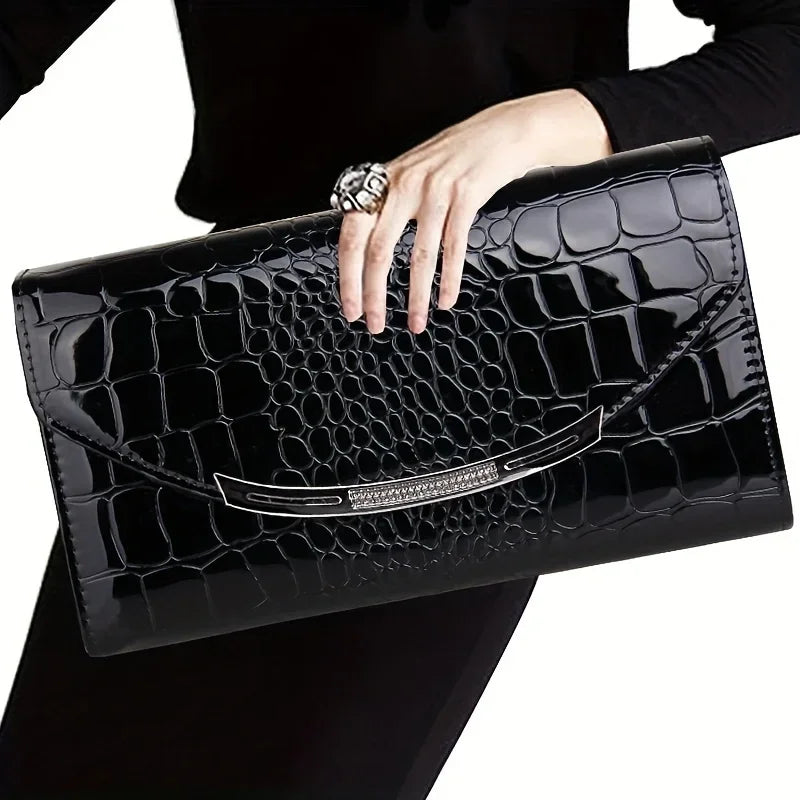 Chic Black Party Clutch