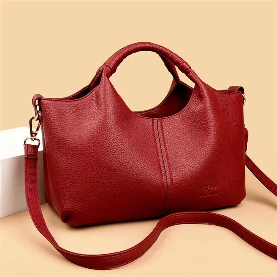 Soft Leather Women's Crossbody Bag