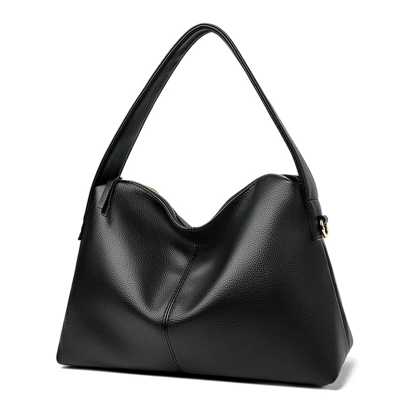 Casual Multi-Way Leather Handbag