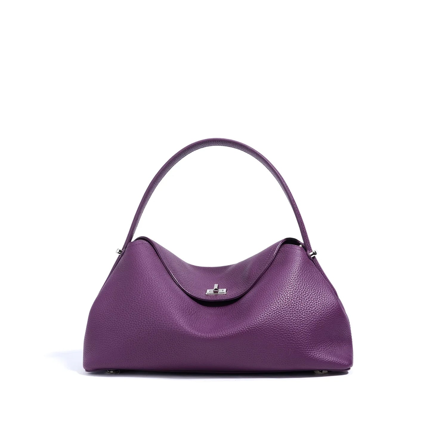 Luxe Minimalist Leather Shoulder Bag