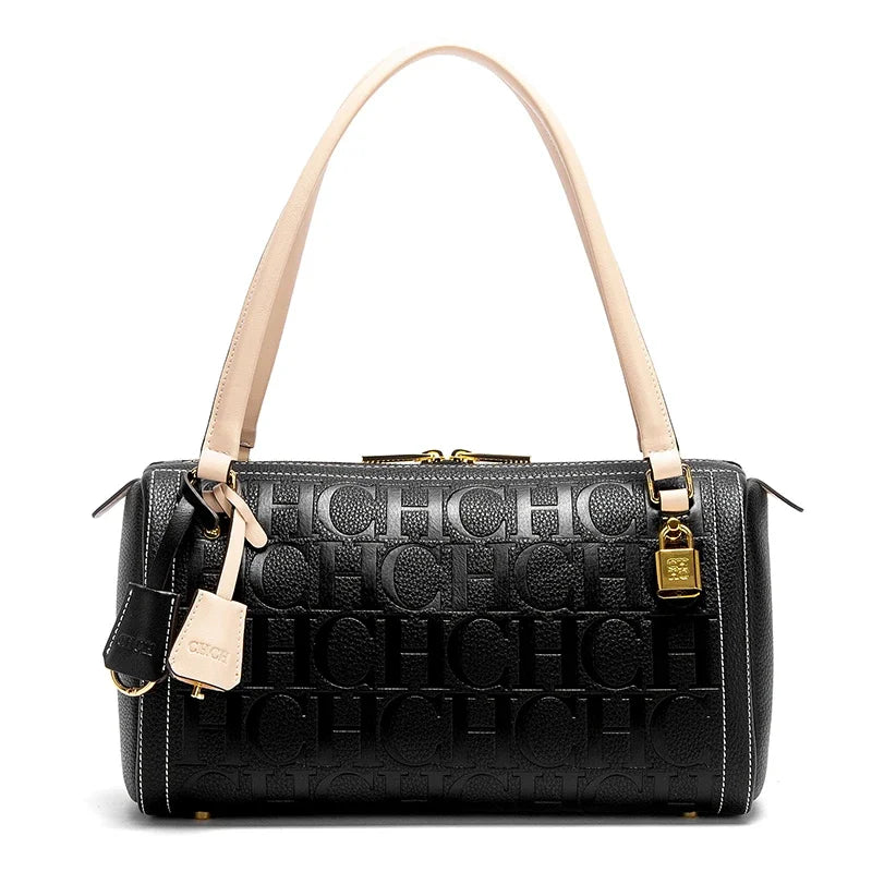 Classic Monogram Texture Shoulder & Crossbody Bag