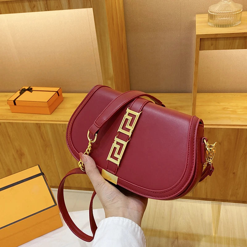 Luxury Leather Shoulder Bag
