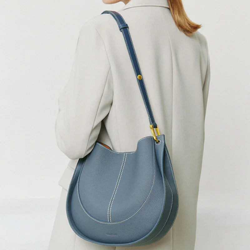 The Soft Cowhide Hobo Crossbody