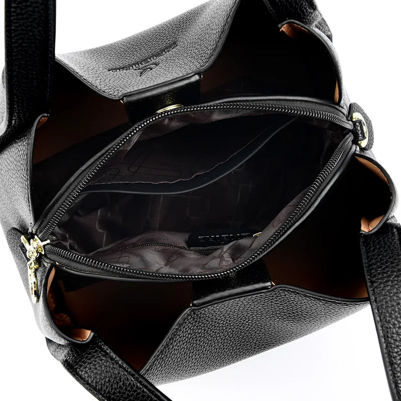 Chic Multi-Way Structured Handbag