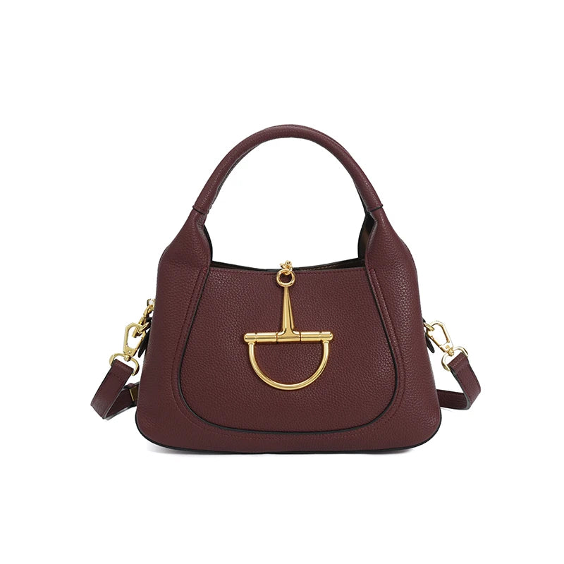 Luxury Gold Hardware Crossbody Bag