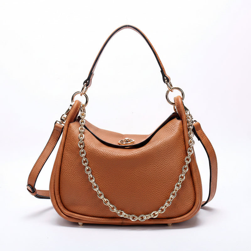 Luxury Silver-Chain Shoulder & Crossbody Bag