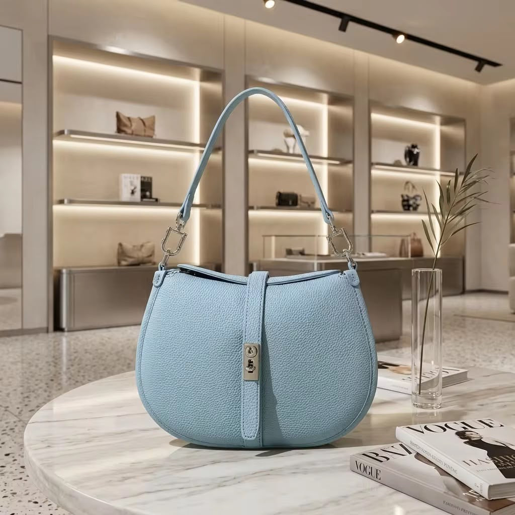 Elegance Minimalist Leather Shoulder Bag